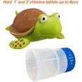 thumbnail image 2 of Chlorine Floater, Floating Chlorine Dispenser for Pools, Cute Animal Floating Chlorinator Pool Tablet Dispenser Chlorine Basket for Chemical Tablets Fits 3 inch Tabs Bromine Holder, 2 of 9