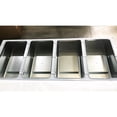 thumbnail image 5 of NSF 59 in. Steamer Four Pan Open Well Gas Propane Steam Table with Undershelf, Warmer 14,000 BTU, 5 of 9