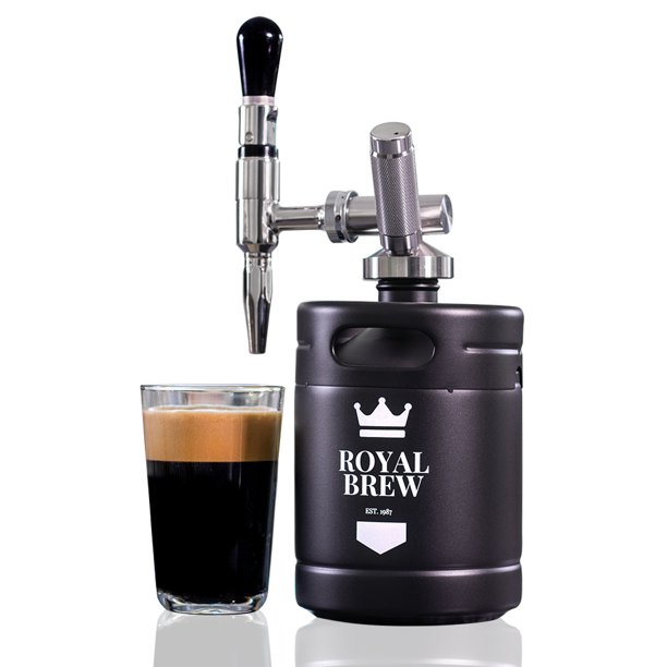 Royal Brew Nitro Cold Brew Coffee Maker Home Keg Kit