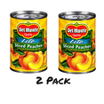thumbnail image 6 of ( 2 Pack ) Del Monte Lite Yellow Cling Sliced Peaches, Canned Fruit, 15 oz Can, 6 of 6