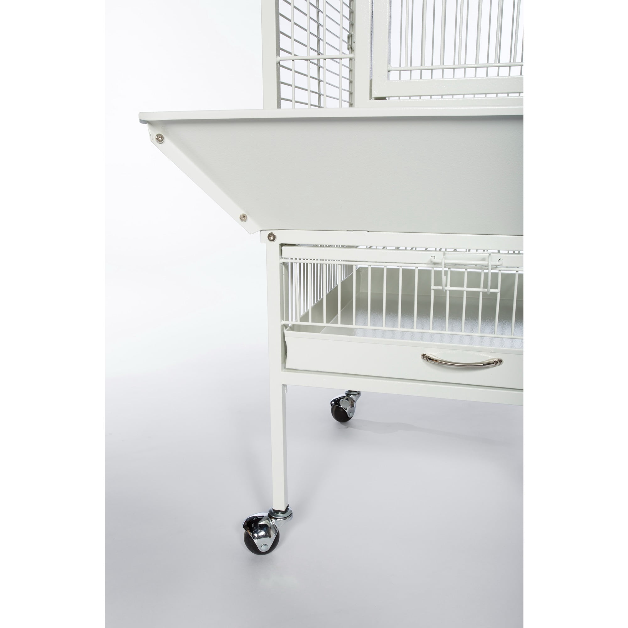 Prevue Pet Products Small Dome Top Bird Cage - Chalk White 34512