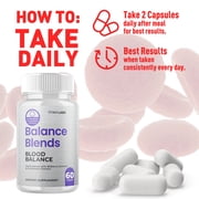 Balance Blends Advanced Formula Blood Support for Health and Wellness BalanceBlends 300 Capsules