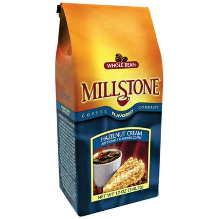 Millstone Hazelnut Cream Whole Bean Coffee, 12 oz