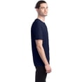 thumbnail image 3 of Hanes ComfortBlend EcoSmart T-Shirt à Col Ras du Cou pour Hommes, TTG, Marine, 3 of 3