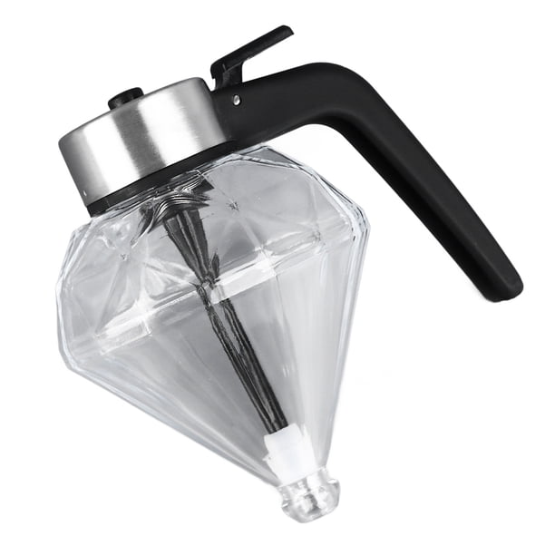 Dispensador de Miel, Forma de Diamante de Dispensador de Jarabe Multipósito para la cocina
