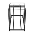 thumbnail image 6 of 9 Compartments Art Storage Rack with Wheels, Art Drying Rack, Rolling Art Painting Display Rack Black, 6 of 12