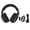 Black, variant on Riousery B100 Wireless Gaming Headset Active Noise Reduction Bluetooth 3.5mm Wired PC Gaming Headphone for PS5 PS4 Switch, White