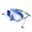 Blue, variant on Swimming Goggles Swim Goggles With Earplugs Frogs Wide View Swim Goggles for Boy Girl 3-16