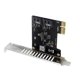 thumbnail image 1 of PC PCI-E a USB 3.0 Tarjeta controladora de expansión PCIE Adaptador de concentrador PCI Express de 19 pines Sywqhk Para estrenar, 1 of 3