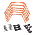 thumbnail image 3 of Almencla Hex Agility Rings, Soccer Agility Ladder, Multifunction Agility Football Rings, Agility Training Rings, Hexagon Agility Rings Orange, 3 of 8