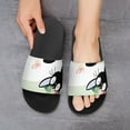 thumbnail image 6 of GZHJMY Stylish Slides for Women Men, Cartoon Cute Black Cat Soft Flexible Slip-on Sandals Slippers, 6 of 7