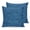 Denim blue, variant on Vintage Pink Pillow Covers 16x16 Set of 2, Modern Farmhouse Textured Rustic Throw Pillow Covers Decorative Couch Cushion Cover, Microfiber Soft Square Pillowcases for Bedroom Living Room Sofa