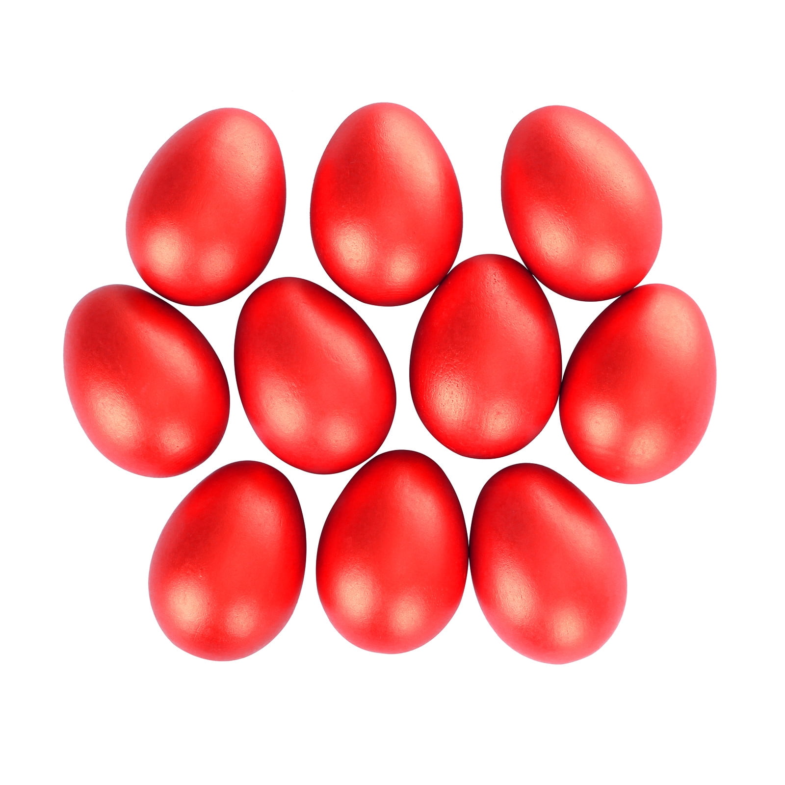 XZNGL Kids Toys Easter Eggs 10 Pieces Simulation Easter Eggs Wooden