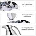 thumbnail image 4 of Thermos 304 Stainless Steel Double Wall Vacuum Insulated Coffee Pot Coffee Thermos, Coffee Plunger, Juice / Milk / Tea Insulation Pot (2.0l) Sliber, 4 of 7
