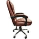 thumbnail image 3 of Silla Ejecutiva Ergonómica Lumax de Vinipiel Color Marrón con Altura Ajustable, 3 of 5
