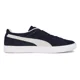 thumbnail image 2 of PU & MA Suede Vintage Sneakers Unisex 374921 07 PEACOAT-PU & MA WHITE oki③, 2 of 4