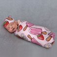 Giroia Strawberry Popsicle for Swaddles for Newborns Baby Beanie