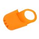 thumbnail image 3 of Soporte para teléfono de playa de silicona, ligero, elegante, hueco, decorativo, para lavabo Naranja, 3 of 9