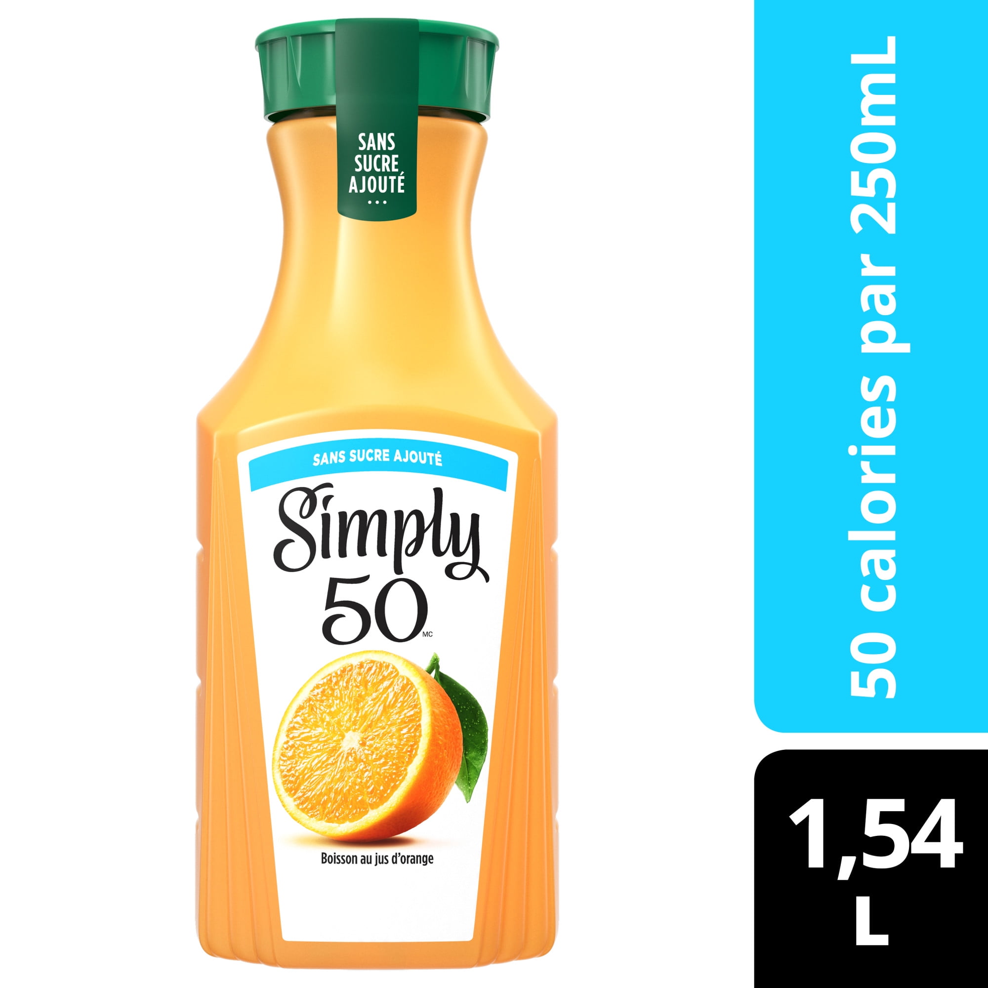 Simply d'orange 50 Bottle, 1.54 Liters 1,54 x L