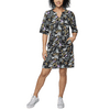 Hang Ten Ladies Sun Dress UPF 50+ Moisture Wicking 1559924 (Medium, Black Floral)