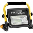 thumbnail image 1 of Foco LED recargable, foco para obra de 50 W, lámpara LED recargable con USB, lámpara de trabajo, luces de seguridad de emergencia impermeables para taller, garaje, patio, jardín WHWY, 1 of 5