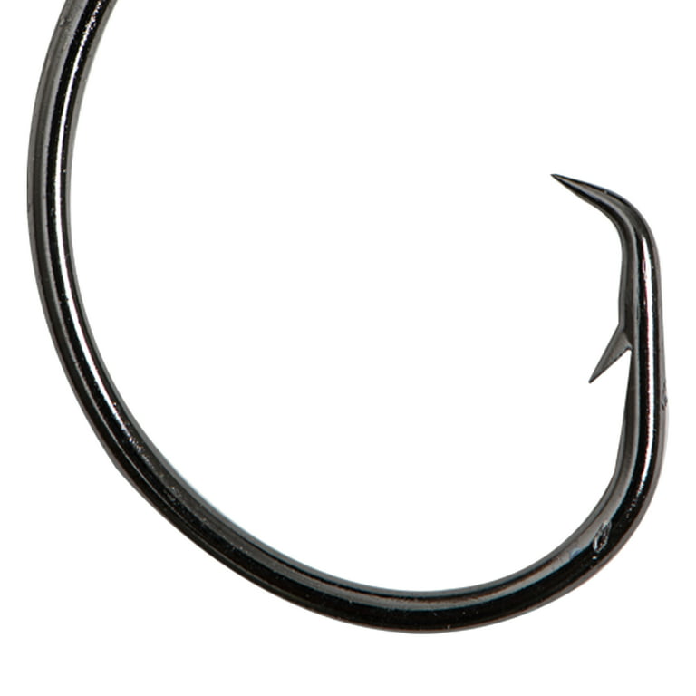 Mustad 3x Strong Demon Perfect Circle Hook (Black Nickel) - Size