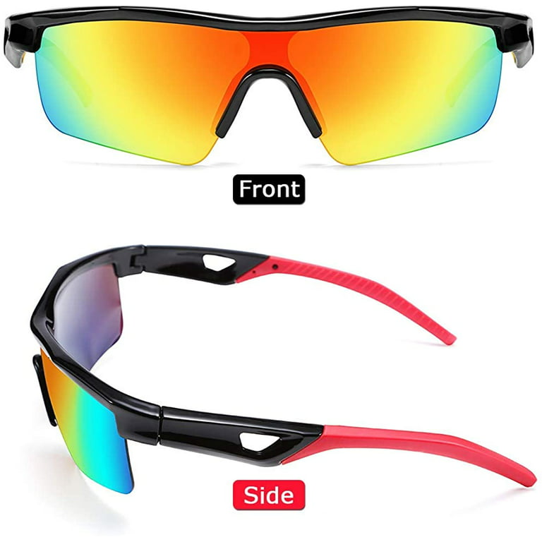 FEISEDY Kids Teens Sports Polarized Sunglasses TR90 Frame Boys Girls  Cycling B2454