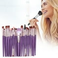 thumbnail image 1 of Pinceles de maquillaje, Kit de maquillaje 20 pinceles para ojos Pinceles de maquillaje Herramientas de belleza Pinceles de maquillaje plegables, 1 of 4