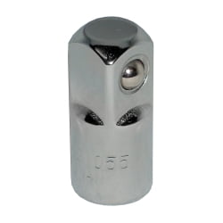 1/4' Female to 3/8' Male Chrome Socket Adapter