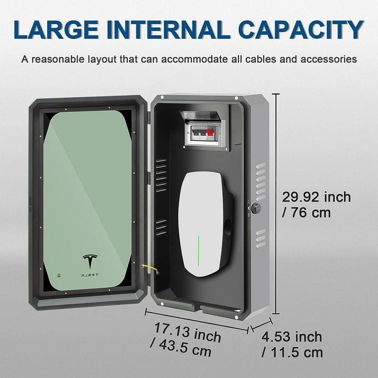 Tesla wall connector box outlet