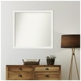 thumbnail image 5 of Amanti Art Custom Wall and Bathroom Mirror (35.5 x 37.5 in.), Vanity White Narrow Frame, 5 of 7