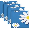 thumbnail image 5 of GZHJMY Camomiles Napkins Table Decorations Napkin Set for Gift Giving, Dining, Parties 20 x 20in, 5 of 7