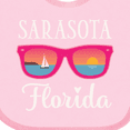 thumbnail image 4 of Inktastic Sarasota Florida Summer Trip Girls Baby Bib, 4 of 4