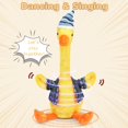 thumbnail image 5 of Novedad mini juguete de plástico de pato eléctrico divertido para niños alivia el aburrimiento Feliz Sencillez, 5 of 5