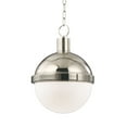 thumbnail image 2 of Hudson Valley Lighting 612 Lambert 1 Light 13" Wide Pendant - Nickel, 2 of 2