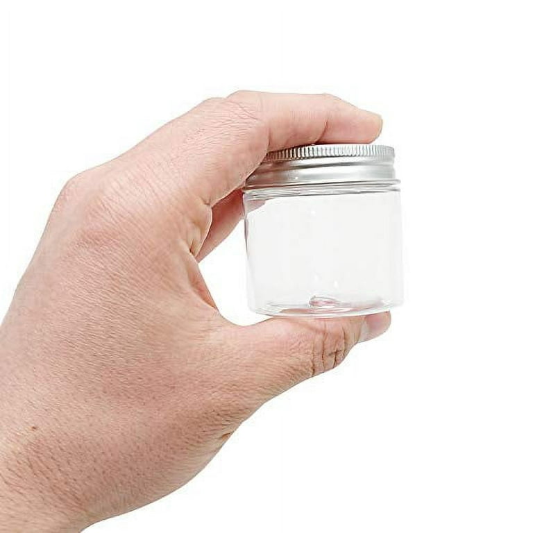 30pcs Transparent Glass Jars Seal Jars Grains Storage Bottles