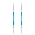 thumbnail image 2 of Wosthever Juego de herramientas para cebo de agujas, 2 uds., aparejos giratorios, ganchos de taladro de plomo, herramientas, agujas, accesorios Pescar Azul, 2 of 6