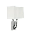 thumbnail image 5 of Polished Nickel Two Light Wall Sconce from the Rhodes Collection, 5 of 5