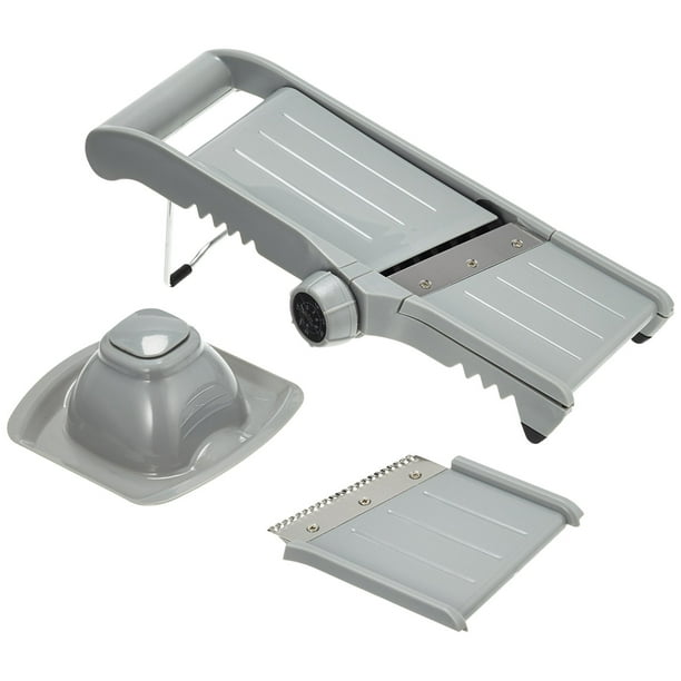 Stainless Steel 6 in 1 Adjustable Thickness Mandoline Slicer Julienne
