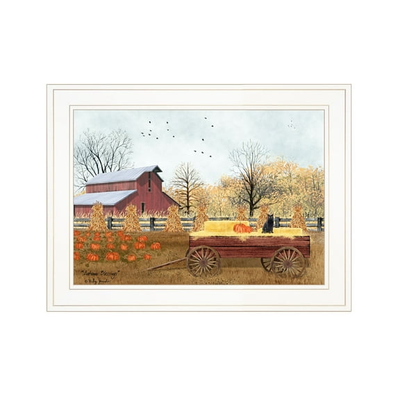 Autumn Blessings by Billy Jacobs Print Wall Art Wood Multi-Color