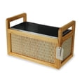 thumbnail image 5 of Twine Rattan & Wood Beverage Tub, Drink Tub for Wine Champagne Beer 6.5 Gal, 5 of 5