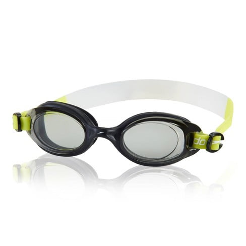 Speedo Adult Swim Goggles Anti-Fog Latex Free UV Clear Hydrofusion New 