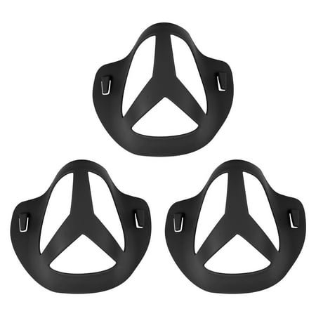 

3pcs Comfortable Silicone Mask Bracket Reusable Inner-Mask Bracket for Breathing