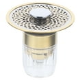thumbnail image 4 of SOPOTUTU Universal Bathroom Sink Drain Strainer and Stopper, Multi-Purpose Stainless Steel, 1 Set, 4 of 8