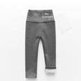 thumbnail image 6 of NAISIBABY Kids Girls Leggings 7T, Fleece Lined Stretchy High Waisted Winter Thermal Full Length Pants Dark Gray (2-9T), 6 of 6