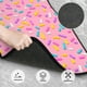 thumbnail image 3 of Fotbe Donut Juego de 4 Tapetes para Auto con Estampado – Alfombrillas de Goma Reforzada, Diseño Antideslizante, Protección para Todo el Año – Vehículos, Autos, Camionetas y SUVs, 3 of 7