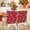 Red, variant on Blue Christmas Chair Back Covers, Xmas Yellow White Snowflakes Winter Removable Chair Covers for Dining Chairs Set of 4, Washable Chairs Slipcovers Back Seat Protector for Holiday Party 19"x20"