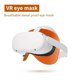 thumbnail image 4 of VR Eye Mask Cover para Oculus Quest 2/1 Auriculares ajustables con banda transpirable para el sudor Hugtrwg Para estrenar, 4 of 8
