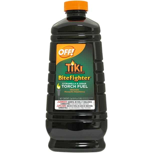 TIKI OFF Bitefighter Torch Fuel, 64 oz