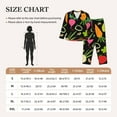 thumbnail image 6 of Disketp Pajamas Set Long Sleeve Sleepwear Womens Button Down Nightwear Pj Sets-Cartoon Vegetables, 6 of 9